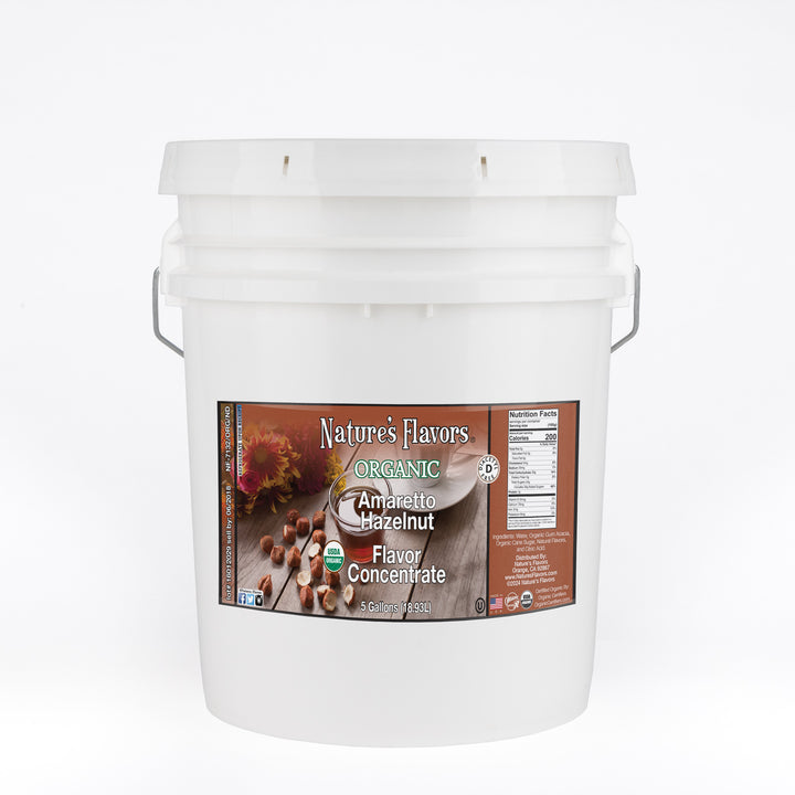 Organic Amaretto Hazelnut Flavor Concentrate Without Diacetyl