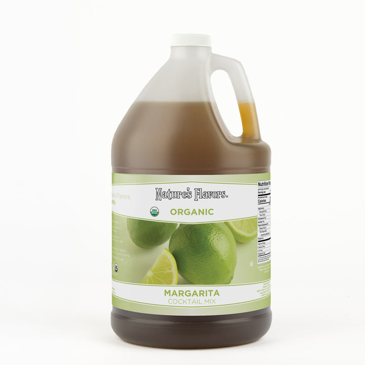 1 Gallon Organic Margarita Cocktail Mix Syrup