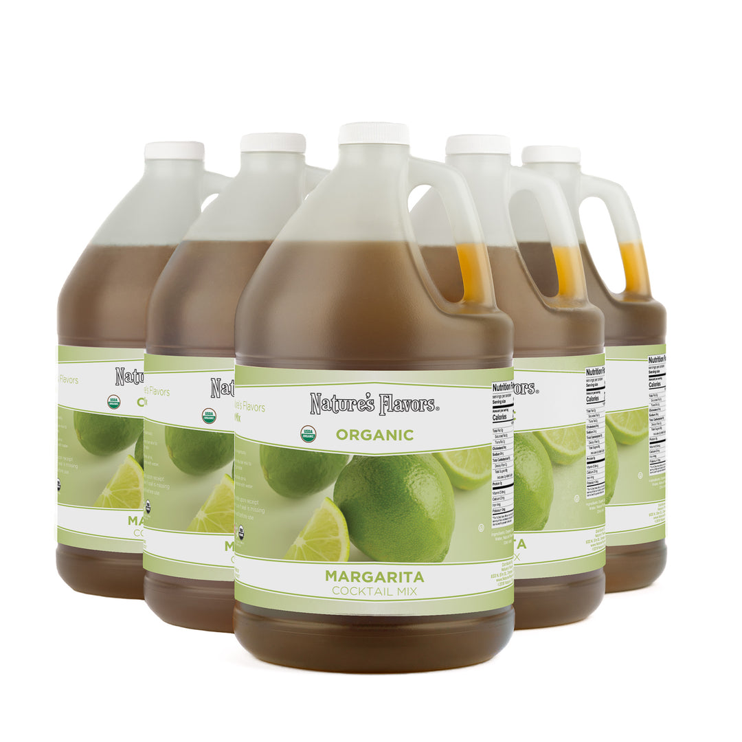 5 Gallon Organic Margarita Cocktail Mix Syrup