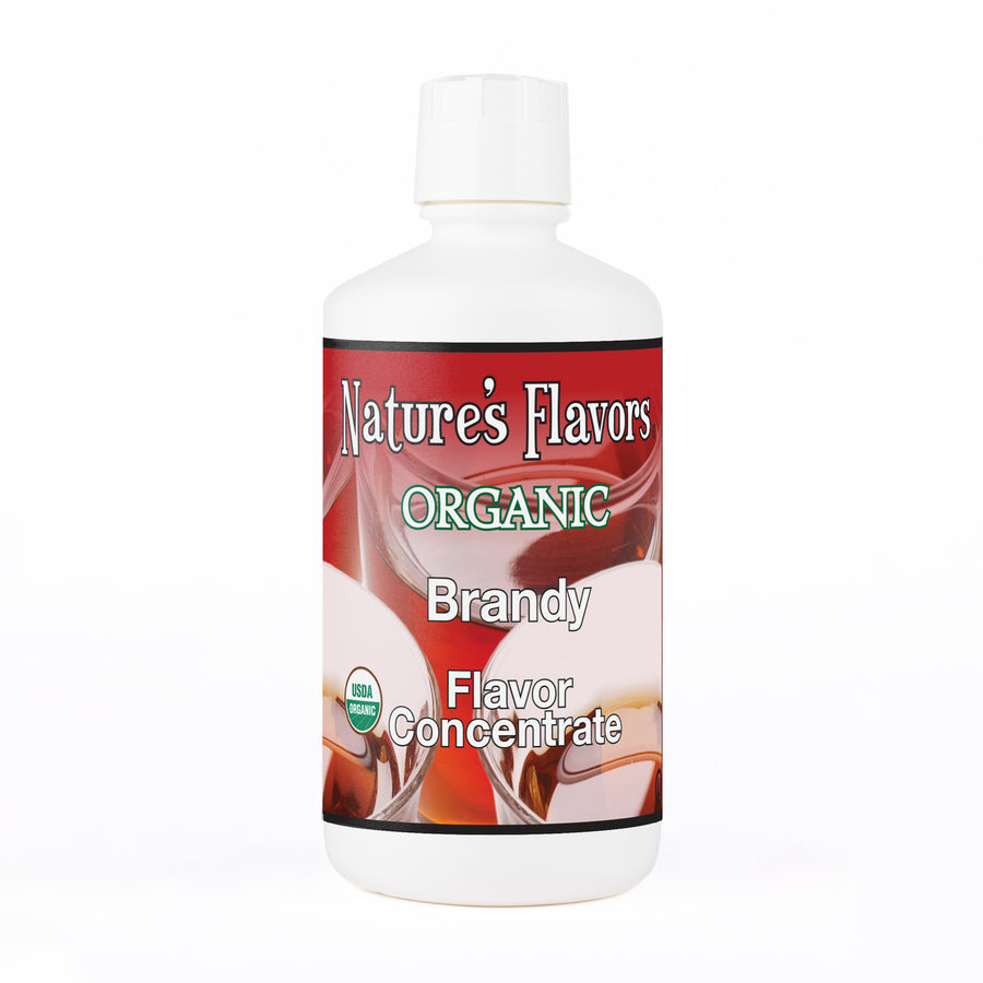 Brandy Flavor Concentrate, Organic 32oz
