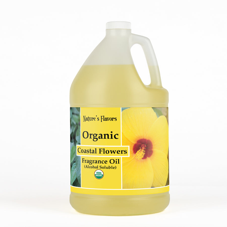 Coastal Flowers Fragrance Oil (Alcohol Soluble), Organic