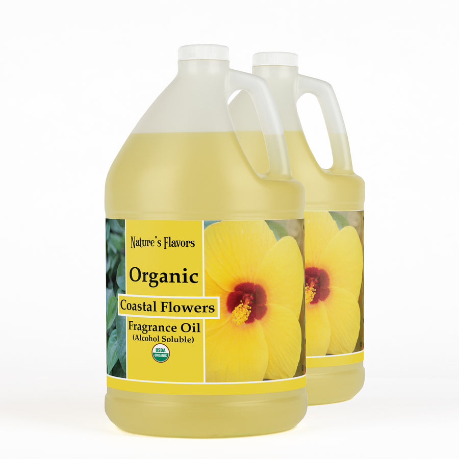 Coastal Flowers Fragrance Oil (Alcohol Soluble), Organic