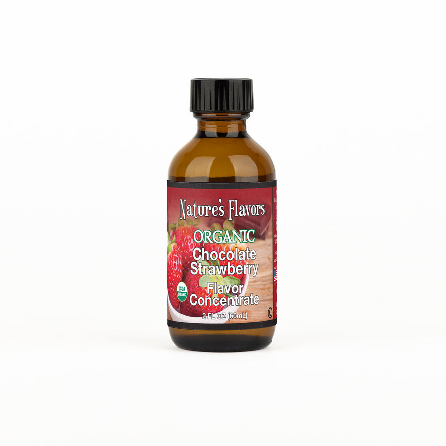 Chocolate Strawberry Flavor Concentrate, Organic