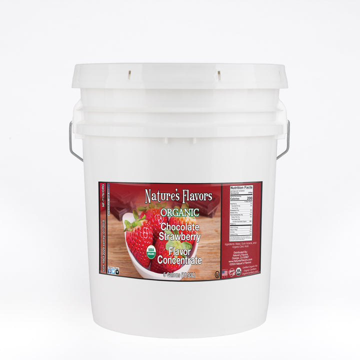 Chocolate Strawberry Flavor Concentrate, Organic