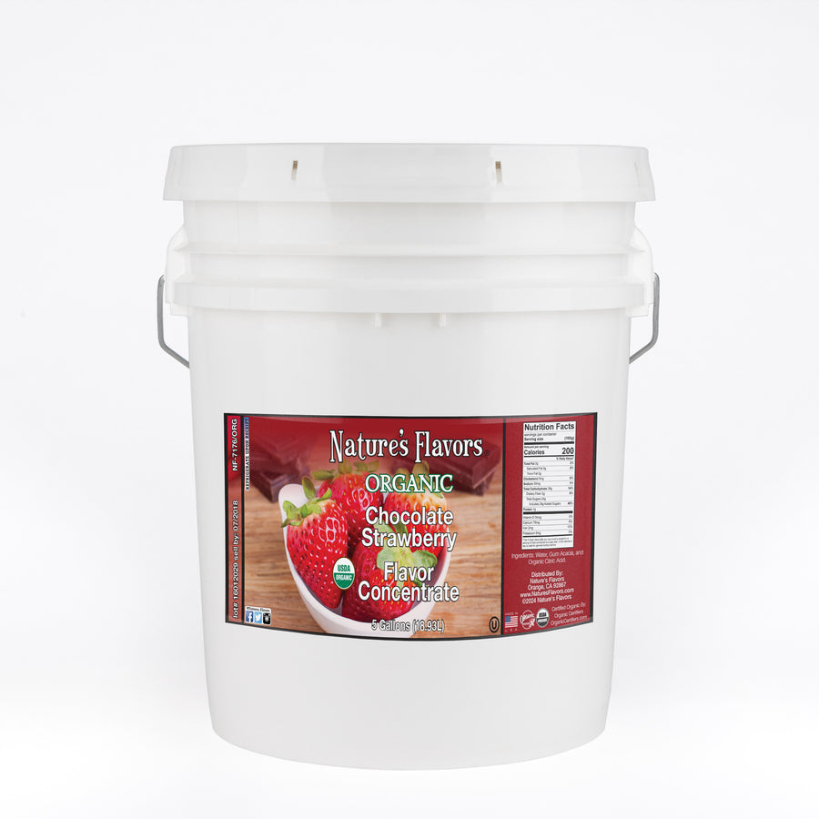 Chocolate Strawberry Flavor Concentrate, Organic