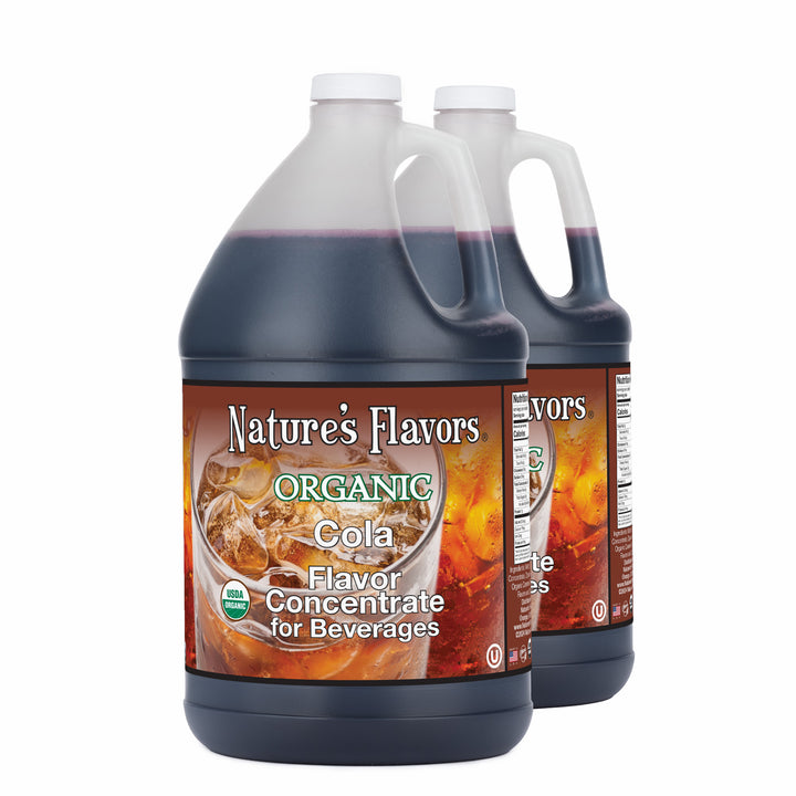 Cola Flavor Concentrate for Beverages, Organic 2gal
