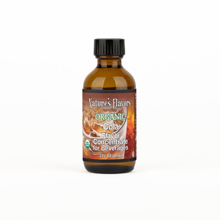 Cola Flavor Concentrate for Beverages, Organic 2oz