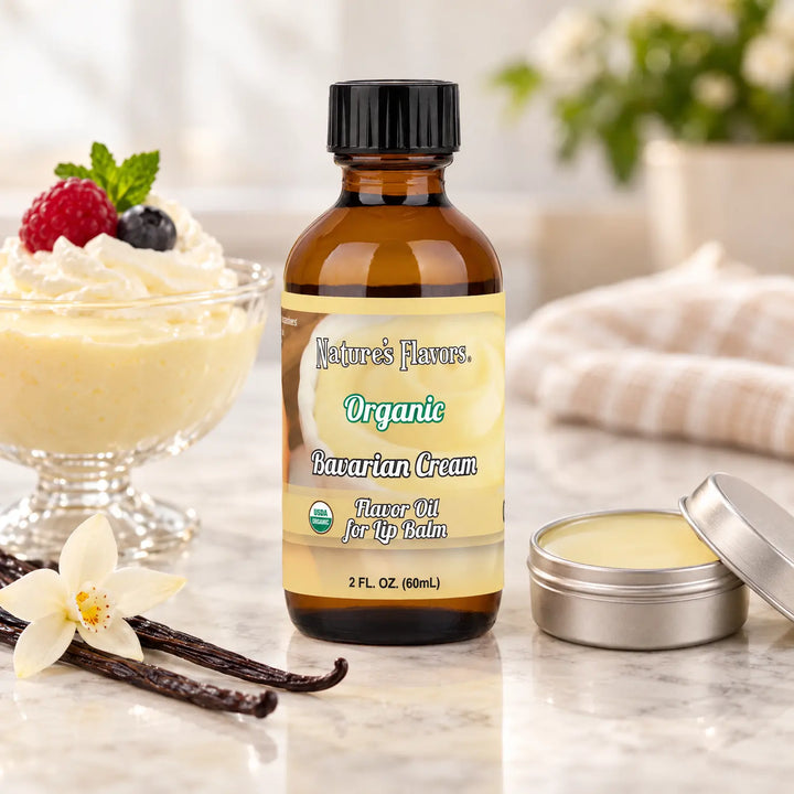 Organic Bavarian Cream Flavor Oil for Lip Balm
