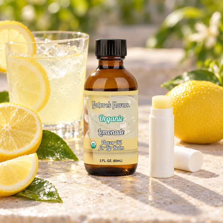 Organic Lemonade Flavor Oil for Lip Balm