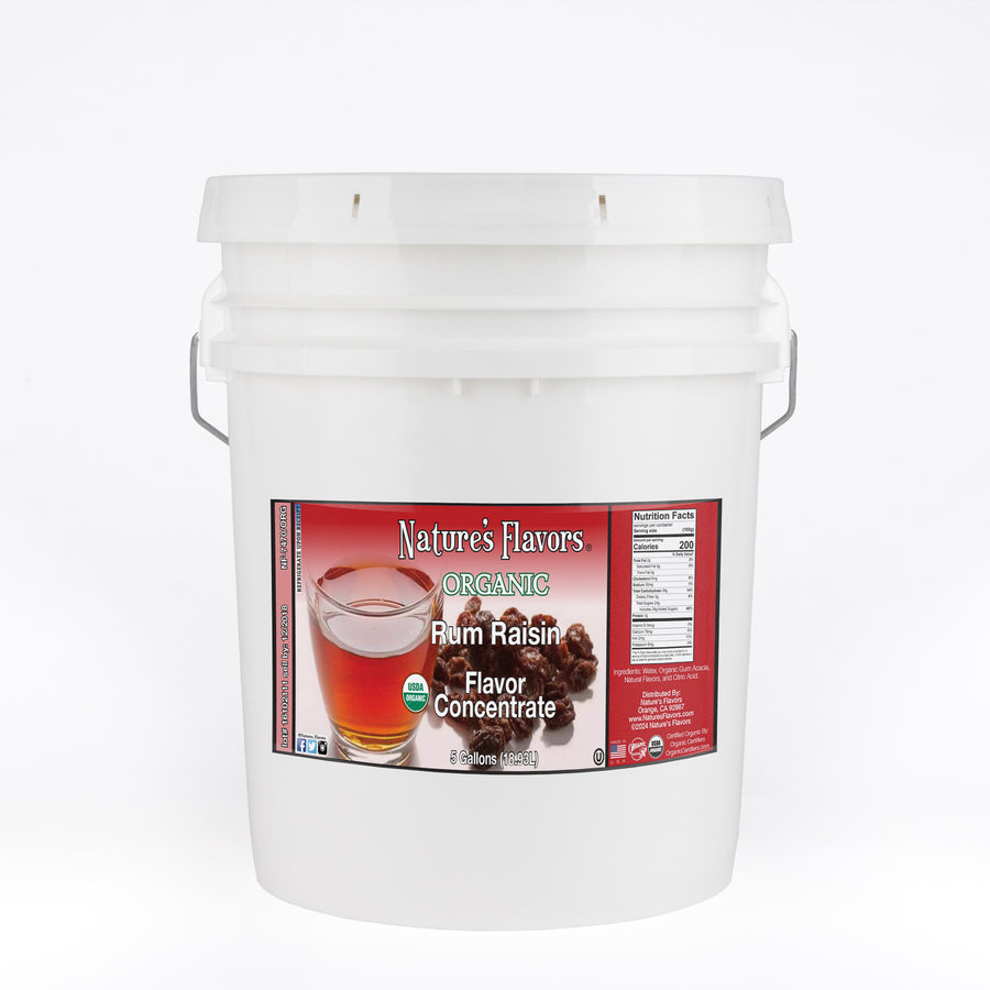 Rum Raisin Flavor Concentrate, Organic