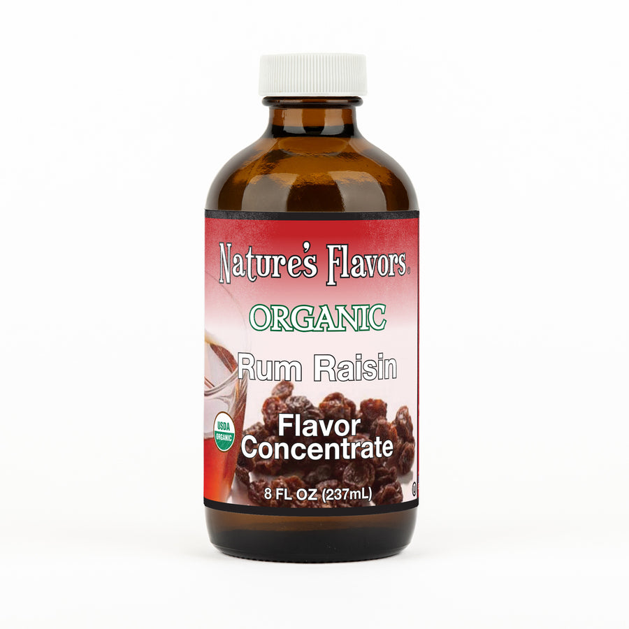Rum Raisin Flavor Concentrate, Organic