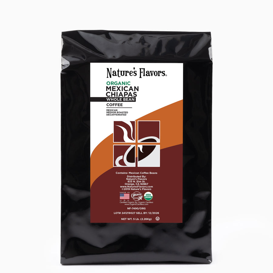 Organic Decaf Mexican Chiapas Coffee Bean