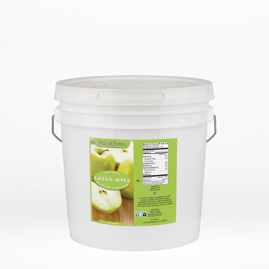 Green Apple Flavor Powder, Natural
