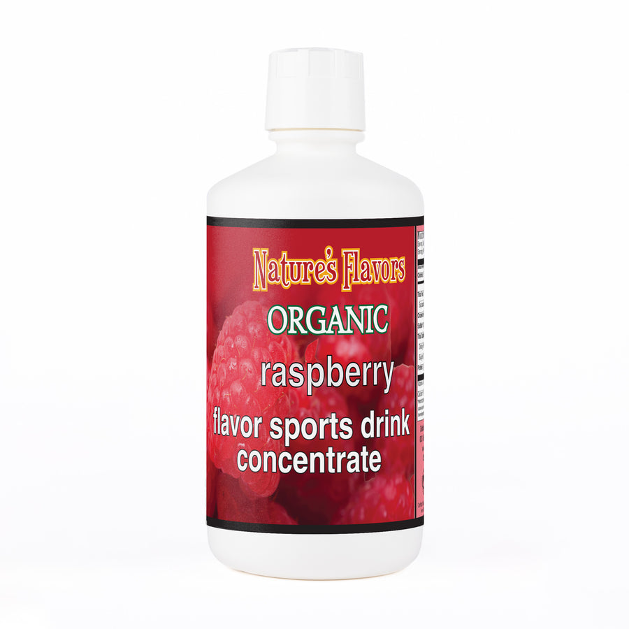 Organic Raspberry Flavor Sports Drink Concentrate