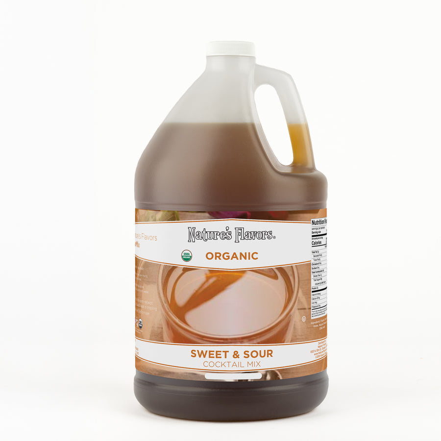 Organic Sweet and Sour Margarita Cocktail Mix Syrup