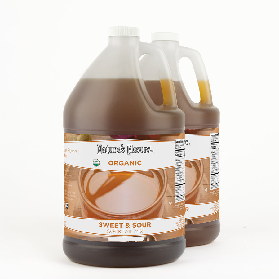 Organic Sweet and Sour Margarita Cocktail Mix Syrup