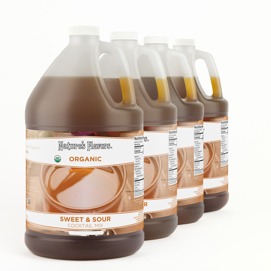 Organic Sweet and Sour Margarita Cocktail Mix Syrup