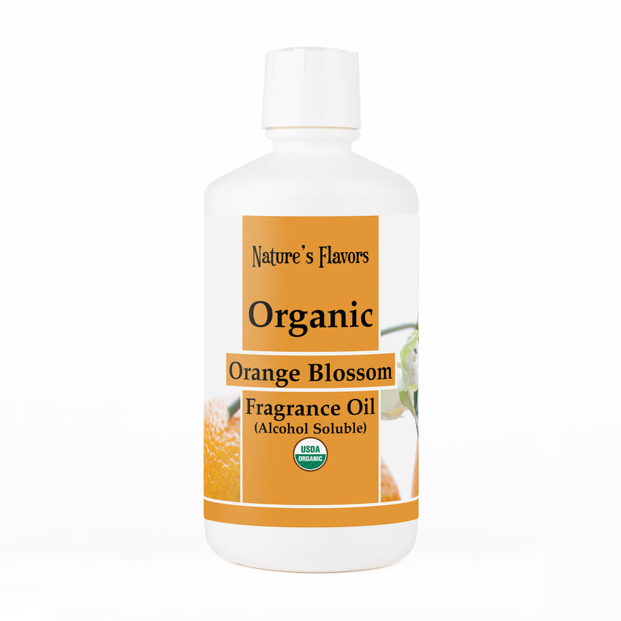 Orange Blossom Fragrance Oil (Alcohol Soluble), Organic