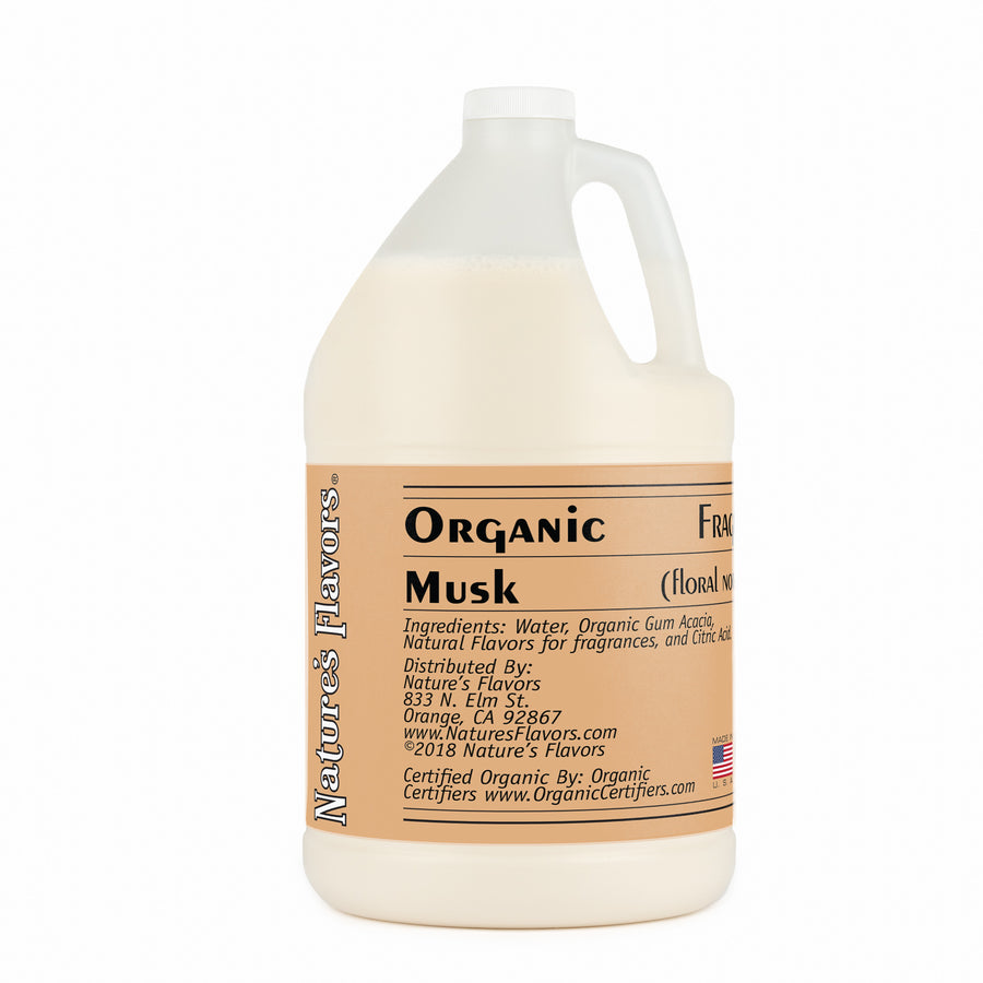 Organic Musk Fragrance Emulsion with Floral Notes (Water Soluble)