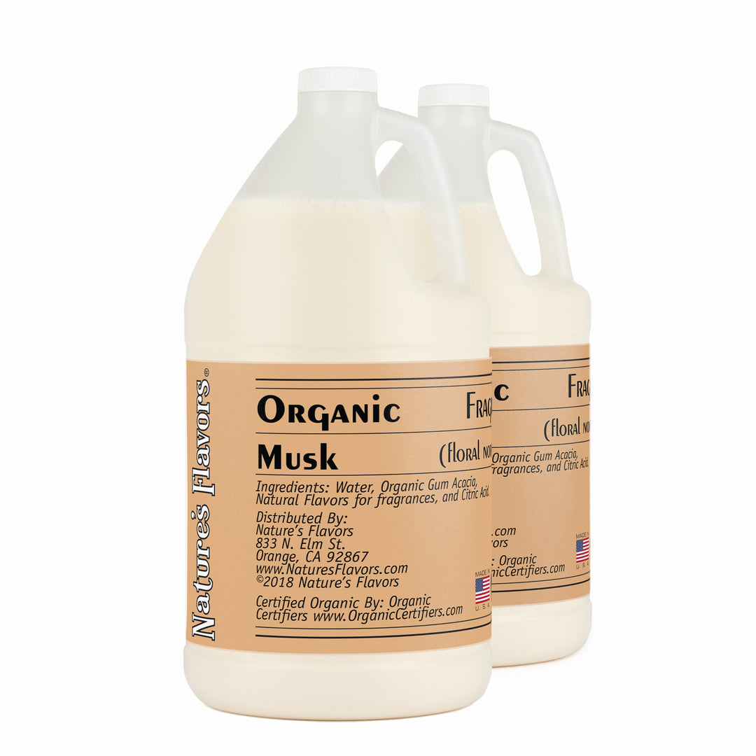 Organic Musk Fragrance Emulsion with Floral Notes (Water Soluble)