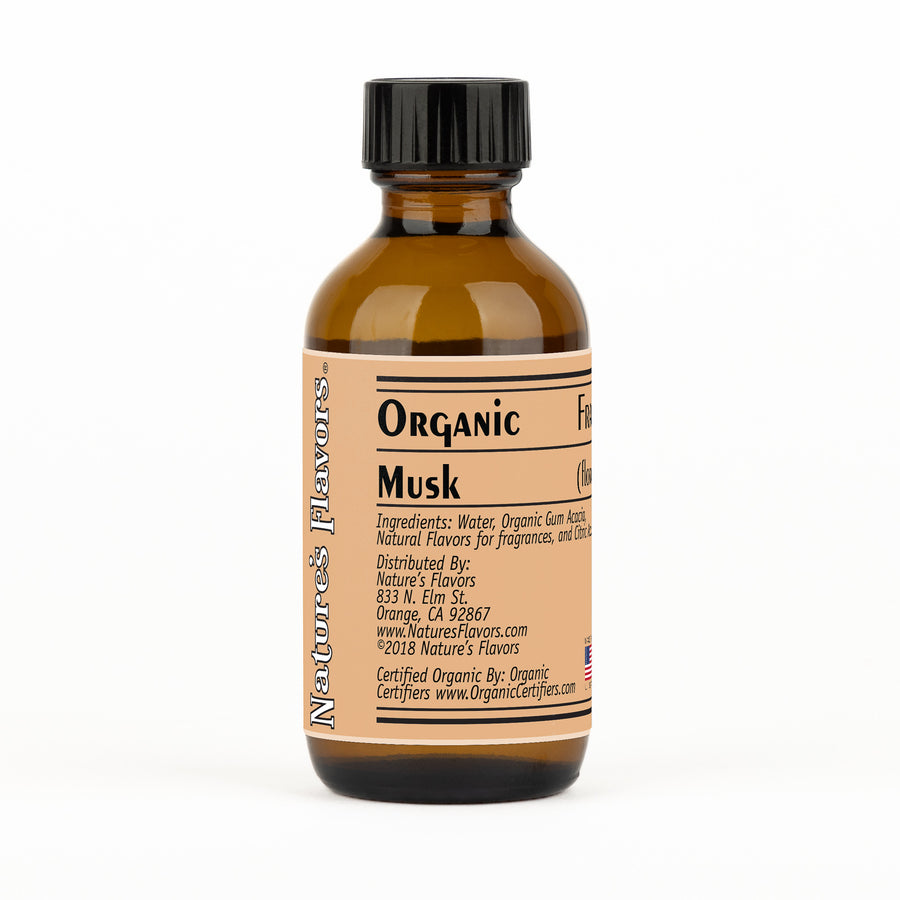 Organic Musk Fragrance Emulsion with Floral Notes (Water Soluble)