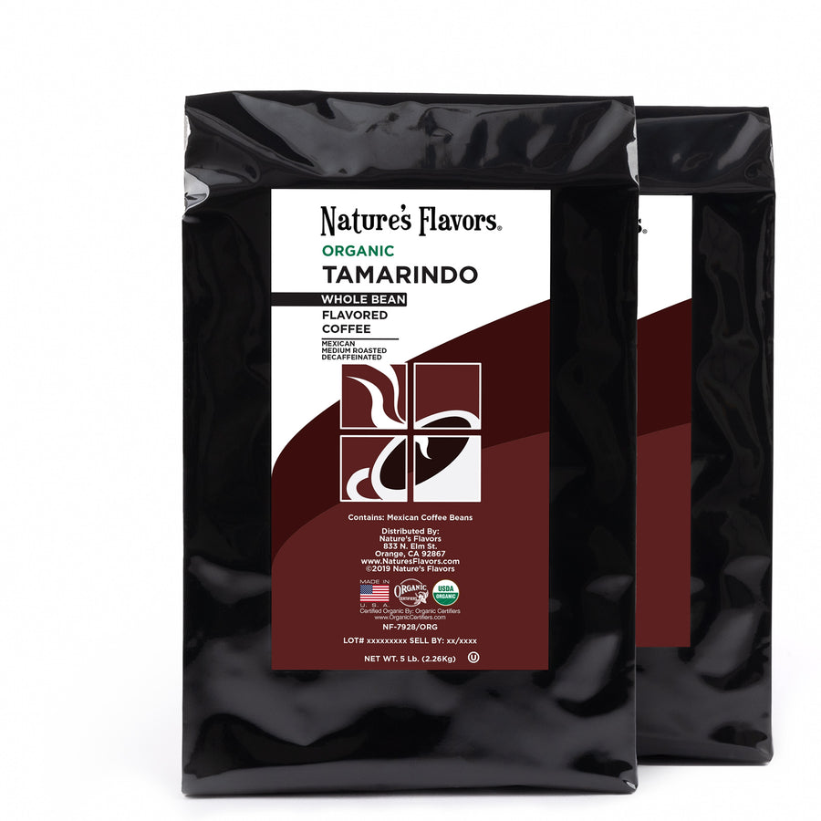 Organic Decaf Tamarindo Flavored Coffee Beans