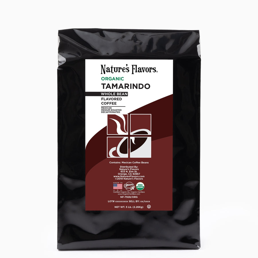 Organic Decaf Tamarindo Flavored Coffee Beans