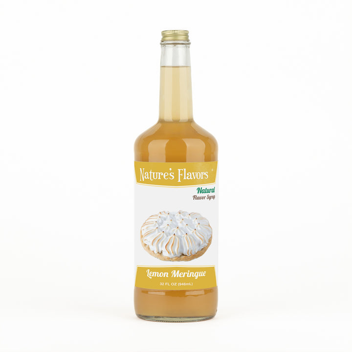 Lemon Meringue Syrup, Natural