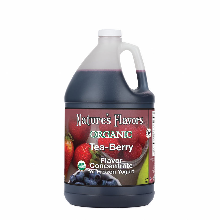 Organic Tea-Berry Flavor Concentrate Without Diacetyl For Frozen Yogurt