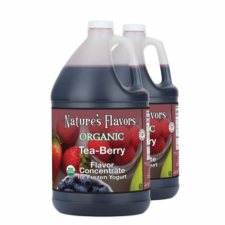 Organic Tea-Berry Flavor Concentrate Without Diacetyl For Frozen Yogurt