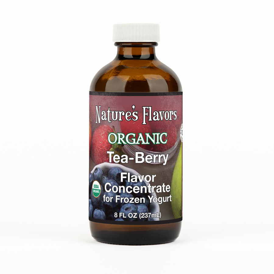 Organic Tea-Berry Flavor Concentrate Without Diacetyl For Frozen Yogurt