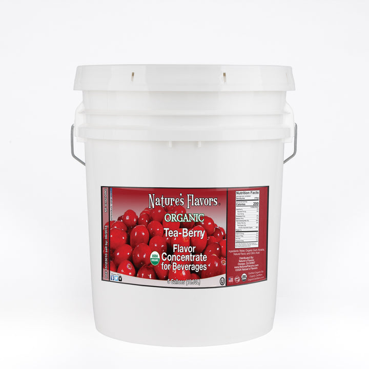 Tea-Berry Flavor Concentrate for Beverages, Organic