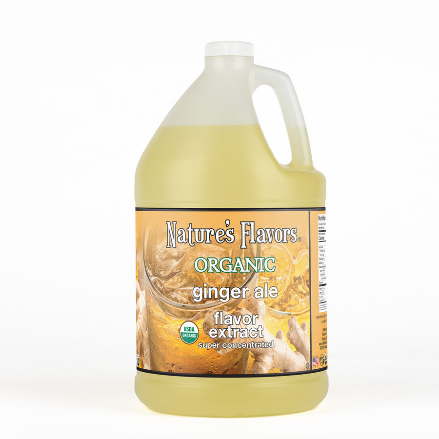 Ginger Ale Flavor Extract, Organic (Super Concentrated)
