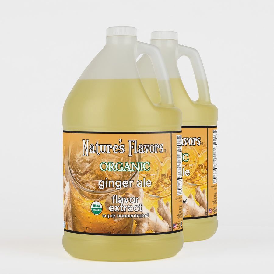 Ginger Ale Flavor Extract, Organic (Super Concentrated)
