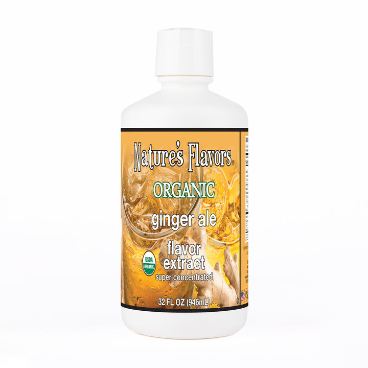 Ginger Ale Flavor Extract, Organic (Super Concentrated)
