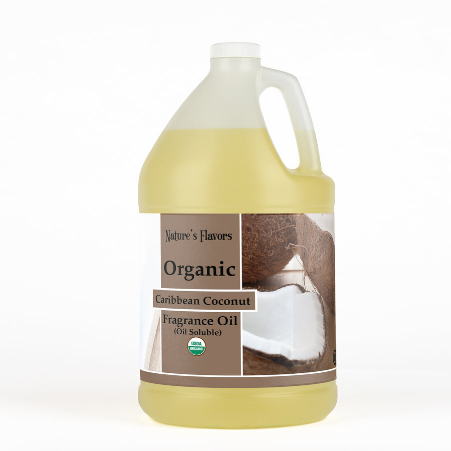Caribbean Coconut Fragrance Oil (Oil Soluble), Organic