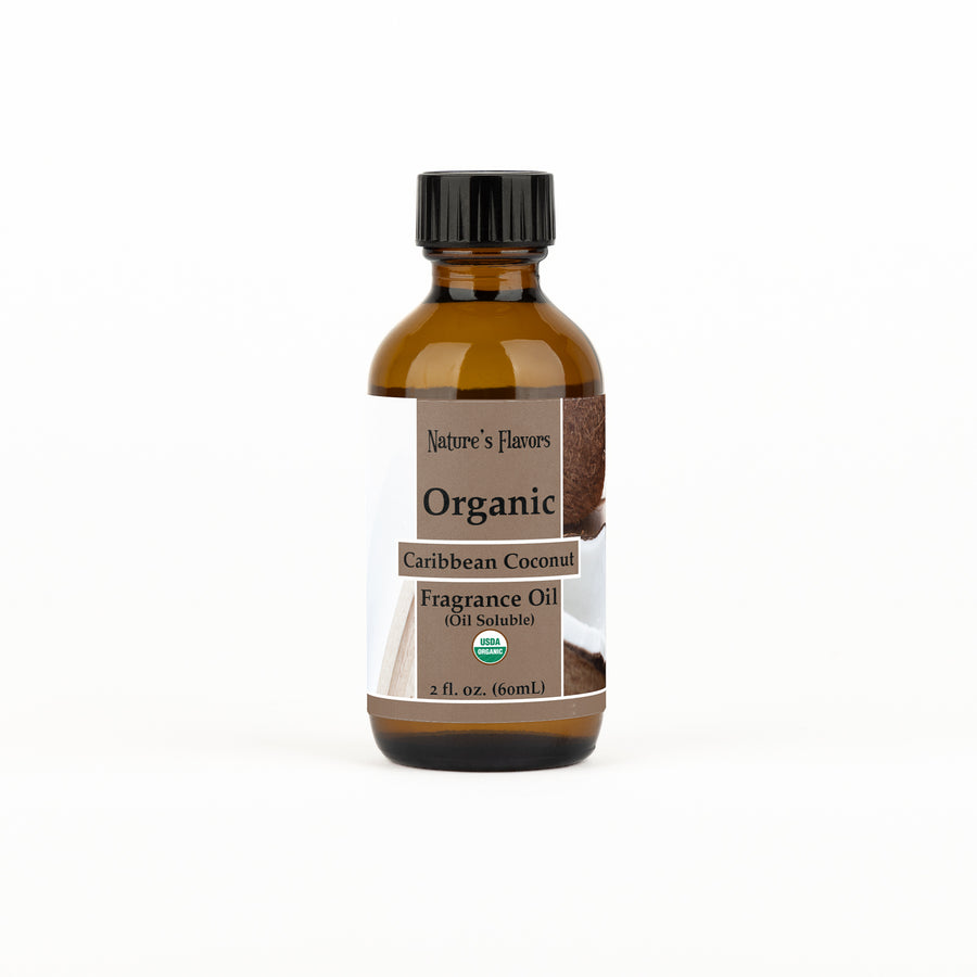 Caribbean Coconut Fragrance Oil (Oil Soluble), Organic