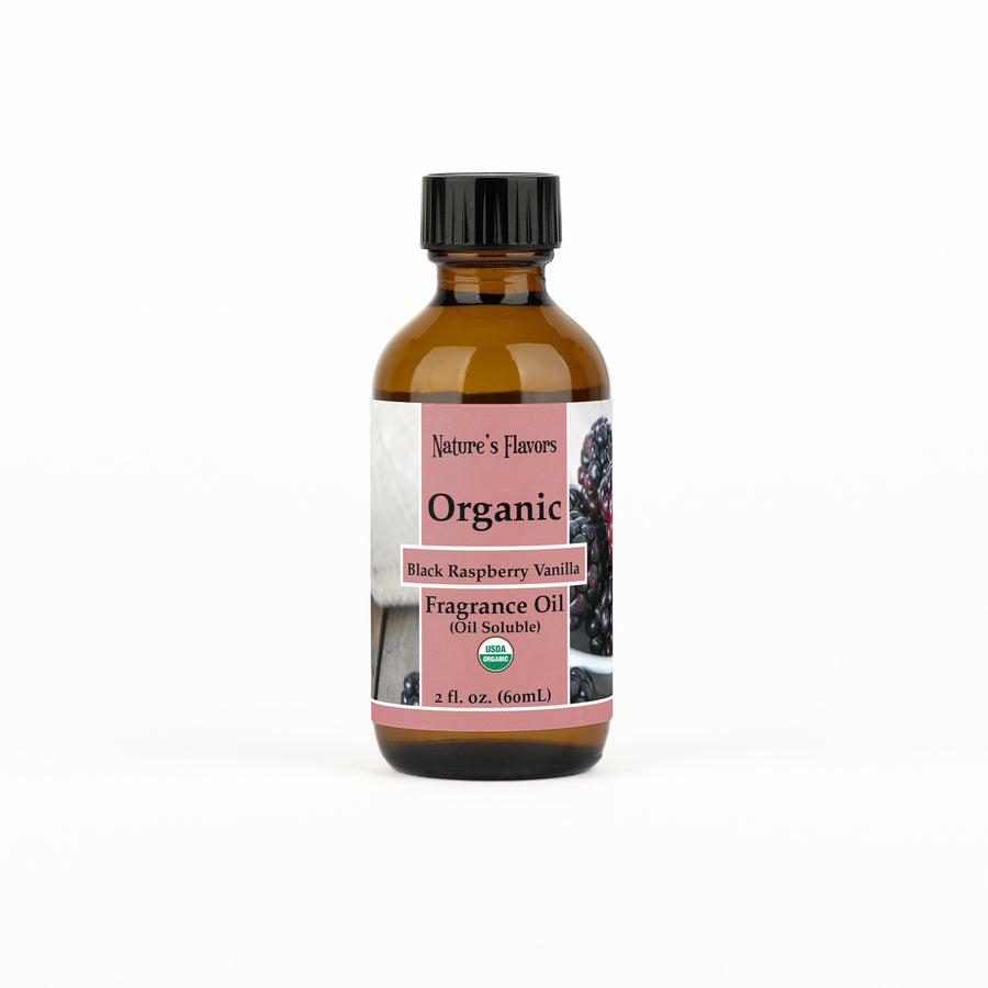 Black Raspberry Vanilla Fragrance Oil (Oil Soluble), Organic