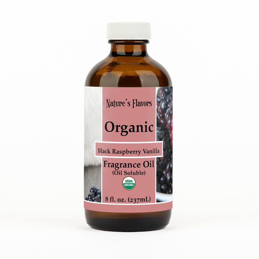 Black Raspberry Vanilla Fragrance Oil (Oil Soluble), Organic