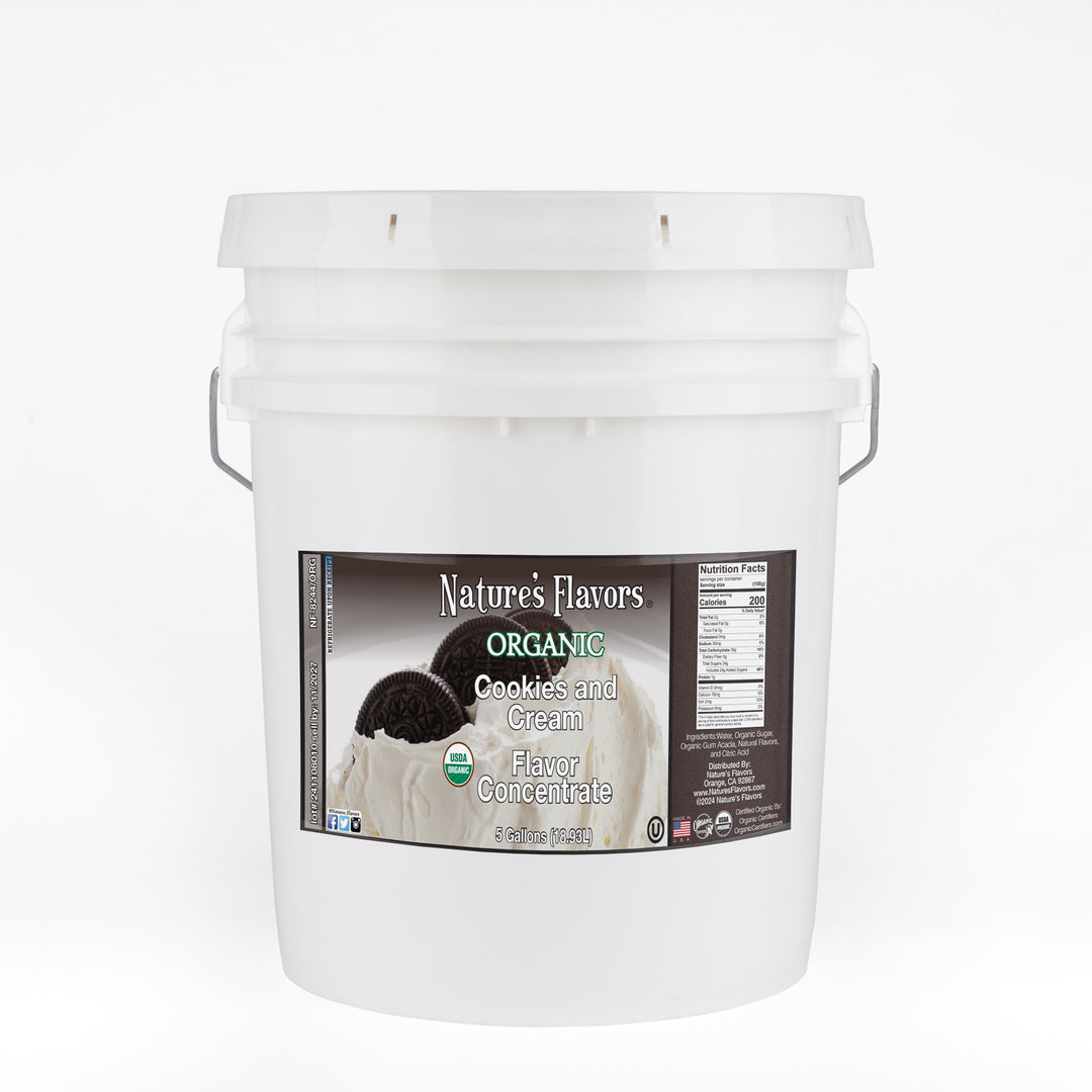 Cookies and Cream Flavor Concentrate, Organic