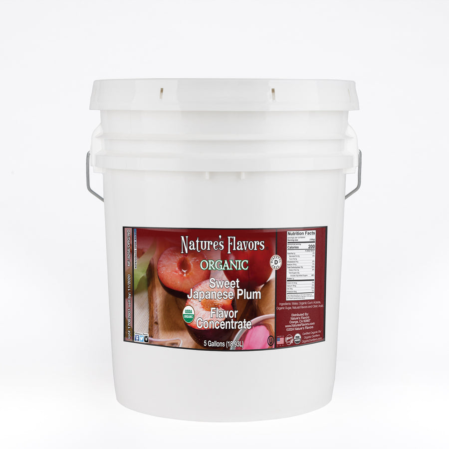 Plum Flavor Concentrate (Sweet Japanese Type), Organic
