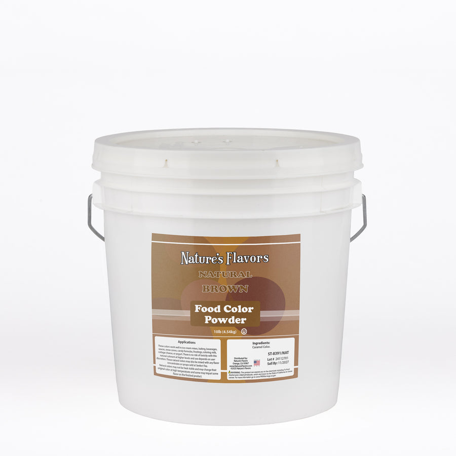 Brown Food Coloring Powder, Natural