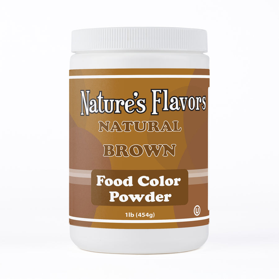 Brown Food Coloring Powder, Natural