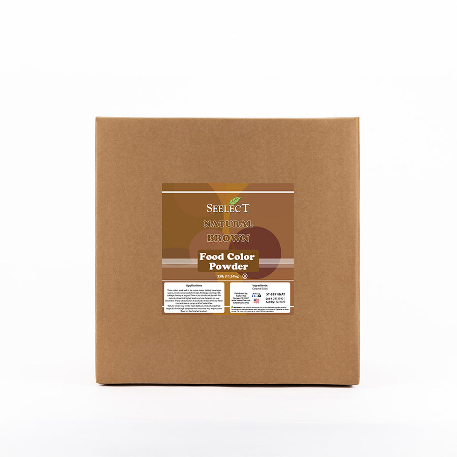 Brown Food Coloring Powder, Natural