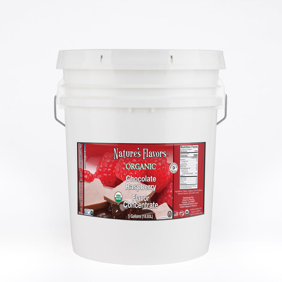 Organic Chocolate Raspberry Flavor Concentrate Without Diacetyl