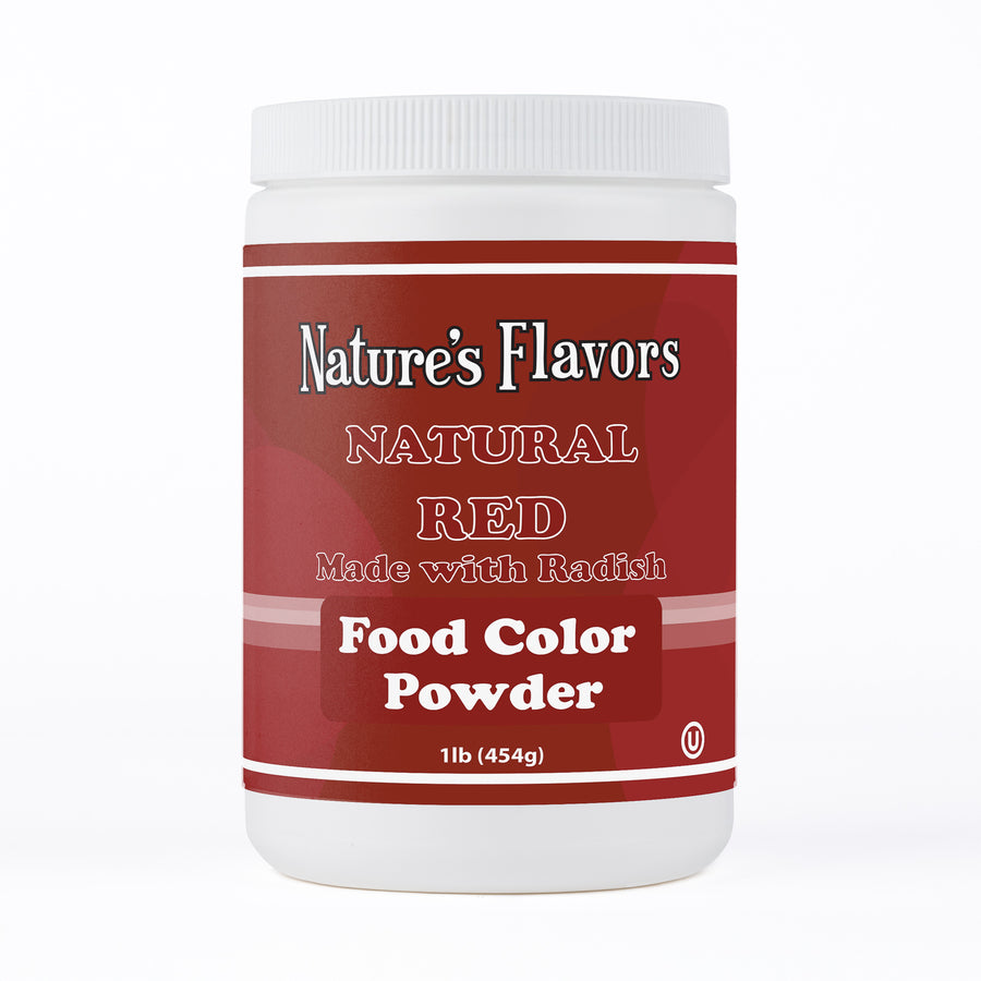 Red Food Coloring Powder (Made with Red Radish), Natural