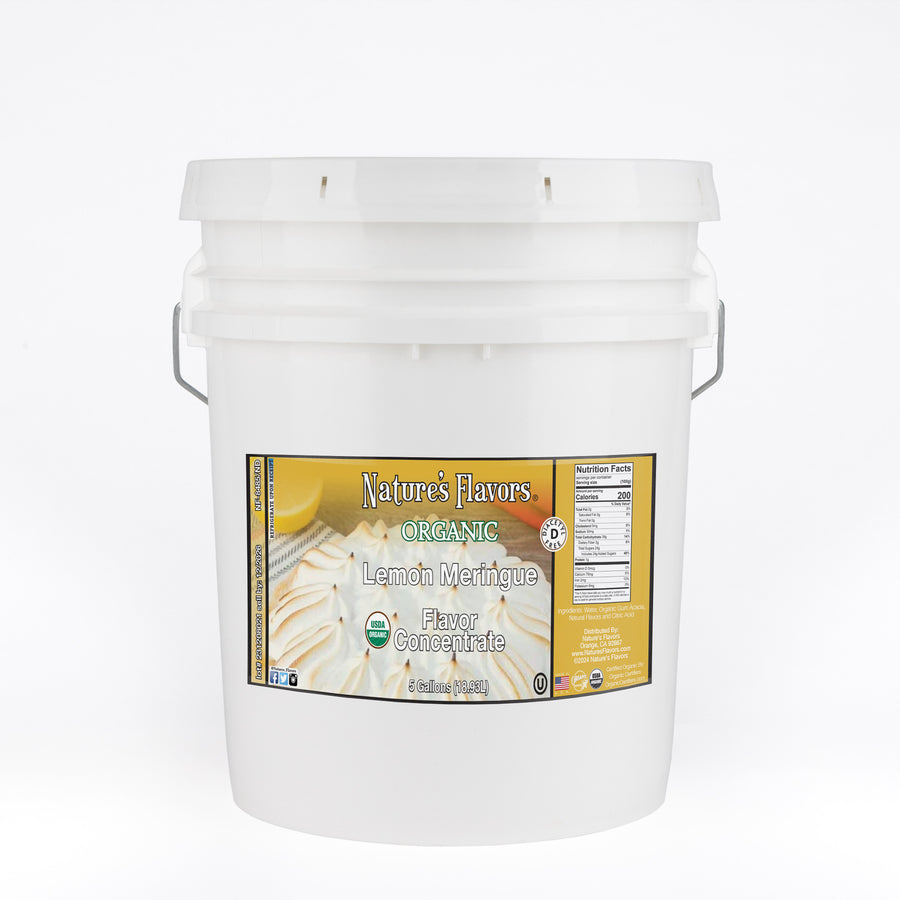 Organic Lemon Meringue Flavor Concentrate Without Diacetyl