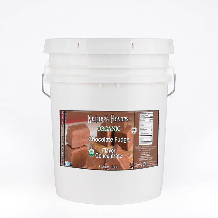 Organic Chocolate Fudge Flavor Concentrate Without Diacetyl