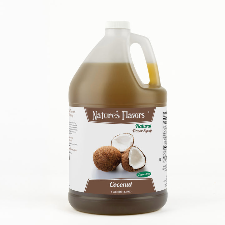 1 gallon coconut syrup sugar free