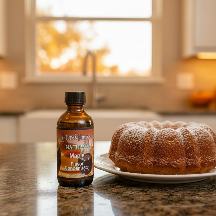 Baked goods prepared with flavor concentrate